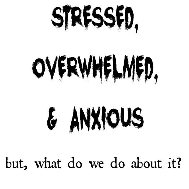 Stressed, Overwhelmed, & Anxious – But What Do We Do About It?