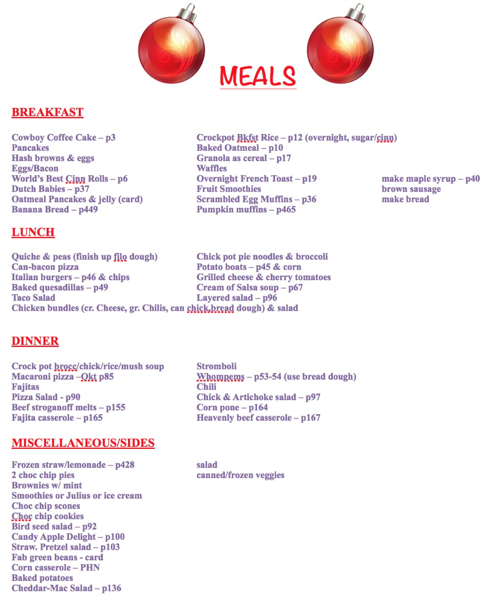 How to Create a 30 Day Master Meal Plan