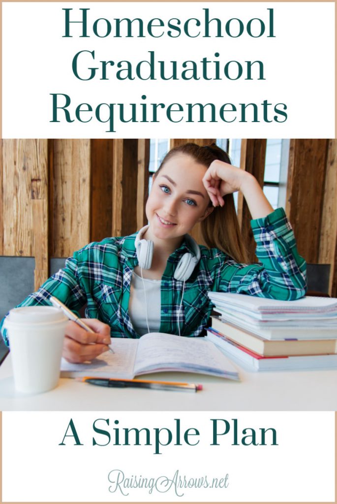 Learn how to create a simple plan for homeschooling high school!