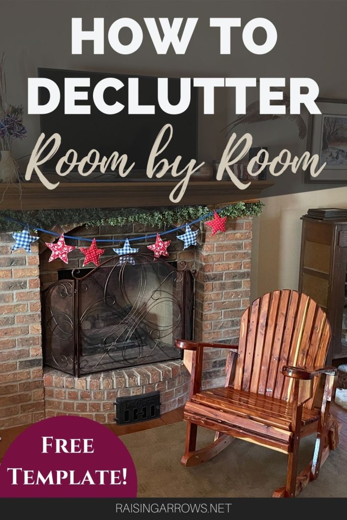 A simple way to declutter every room in your house by dividing them into sections and spaces. Includes a free workflow template!