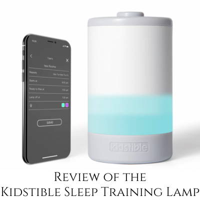 Teach Your Toddler to Stay in Bed (Review of the Kidstible Sleep Training Lamp)