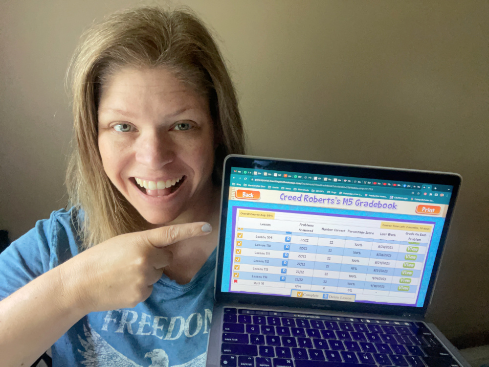 My homeschooled kids share why they love Teaching Textbooks and their favorite parts of this online homeschool math program.