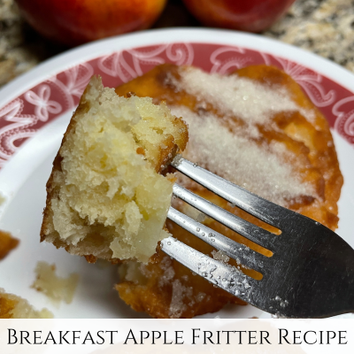 Delicious Fried Apple Fritters – an Autumn inspired breakfast recipe